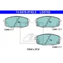 ATE Ceramic Belagsatz 13.0470-5742.2