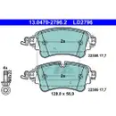 ATE Ceramic Belagsatz 13.0470-2796.2