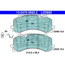 ATE Ceramic Belagsatz 13.0470-5692.2