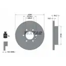 TEXTAR 92301003 Bremsscheiben 2 Stück hinten für MERCEDES-BENZ