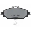 Bremsbelagsatz Scheibenbremse Textar 2123401 für Toyota Vorderachse