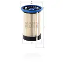 Kraftstofffilter Mann-filter PU 8028 für Ford für Vag