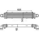 Ladeluftkühler Mahle CI 357 000P Behr *** Premium Line *** für Mercedes Benz