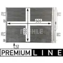 Kondensator Klimaanlage Mahle AC 858 000P Behr *** Premium Line *** für Lada