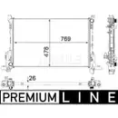 Kühler Motorkühlung Mahle CR 84 000P Behr *** Premium Line *** für Opel