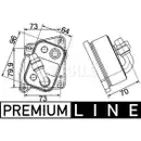 Ölkühler Motoröl Mahle CLC 107 000P Behr *** Premium Line *** für Bmw