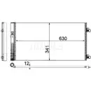 Kondensator Klimaanlage Mahle AC 751 000P Behr *** Premium Line *** für Mini