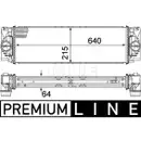 MAHLE CI 368 000P Ladeluftkühler