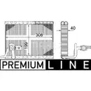 Verdampfer Klimaanlage Mahle AE 124 000P Behr *** Premium Line *** für Citroën