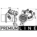 Kühler Abgasrückführung Mahle CE 14 000P Behr *** Premium Line *** für Audi
