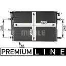 MAHLE AC 508 000P A/C-Kondensator
