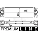 Ladeluftkühler Mahle CI 369 000P Behr *** Premium Line *** für Mercedes Benz