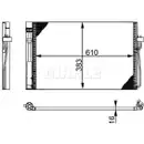 MAHLE AC 345 000P A/C-Kondensator