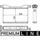Wärmetauscher Innenraumheizung Mahle AH 189 000P Behr *** Premium Line ***
