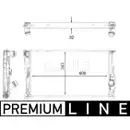 Kühler Motorkühlung Mahle CR 1923 000P Behr *** Premium Line *** für Bmw