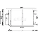 Kondensator Klimaanlage Mahle AC 637 000P Behr *** Premium Line *** für Opel