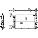 MAHLE CR 2122 000S Kühlmittelkühler für CHEVROLET, OPEL