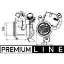 Kühler Abgasrückführung Mahle CE 5 000P Behr *** Premium Line *** für Audi