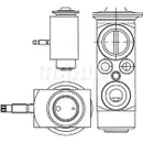 MAHLE AVE 66 000P Expansionsventil und Orifice Tube