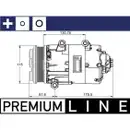 Kompressor Klimaanlage Mahle ACP 1331 000P Behr *** Premium Line *** für Ford