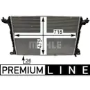 Kühler Motorkühlung Mahle CR 2179 000P Behr *** Premium Line *** für Audi für VW