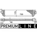 Ladeluftkühler Mahle CI 386 000P Behr *** Premium Line *** für Renault
