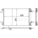MAHLE AC 886 000P A/C-Kondensator