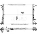 MAHLE CR 1060 000P Kühlmittelkühler