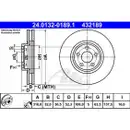 ATE Bremsenset Bremsscheiben Ø316 belüftet Bremsbeläge vorn Ford Galaxy S-Max
