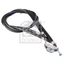Seilzug Feststellbremse Febi Bilstein 108708 für Opel für Vauxhall Hinten