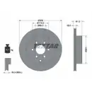 Original TEXTAR 92296403 Bremsscheiben 2 Stück hinten für MERCEDES-BENZ