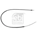 FEBI BILSTEIN 109234 Handbremsseil für PEUGEOT, CITROËN