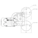 FEBI BILSTEIN 109416 Luftfederbalg