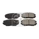 Febi Bremsscheiben Bremsbeläge Vorne Hinten für Hyundai Sonata 5 NF