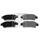 Febi Bremsscheiben Bremsbeläge Hinten für Toyota Previa 2 xR3x