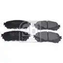 FEBI BILSTEIN 170297 Bremsbelagsatz für MAZDA