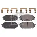 FEBI BILSTEIN 170627 Bremsbelagsatz für HYUNDAI