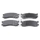 FEBI BILSTEIN 170860 Bremsbelagsatz für MAZDA