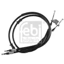 Seilzug Feststellbremse Febi Bilstein 171249 für Opel für Vauxhall Mitte
