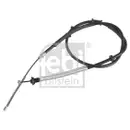 Seilzug Feststellbremse Febi Bilstein 171369 für Fiat Hinten Rechts