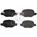 FEBI BILSTEIN 173785 Bremsbelagsatz für FIAT