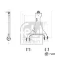 FEBI BILSTEIN 174202 Querlenker für TOYOTA