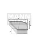 Luftfilter Mann-filter C 29 030 für Bmw
