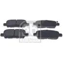 FEBI BILSTEIN 175210 Bremsbelagsatz für INFINITI, NISSAN