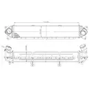 Ladeluftkühler Nrf 309060 für Hyundai für Kia