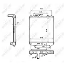 Kühler Motorkühlung Nrf 53862 für Opel für Vauxhall