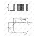 Ölkühler Motoröl Nrf 31174 Easy Fit für Citroën für Ford für Peugeot für Volvo
