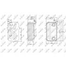 NRF 31268 Ölkühler, Automatikgetriebe