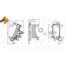 NRF 31357 Ölkühler, Automatikgetriebe