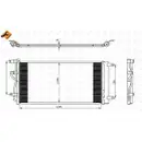 Kondensator Klimaanlage Nrf 350225 Easy Fit für Opel für Vauxhall für Chevrolet
